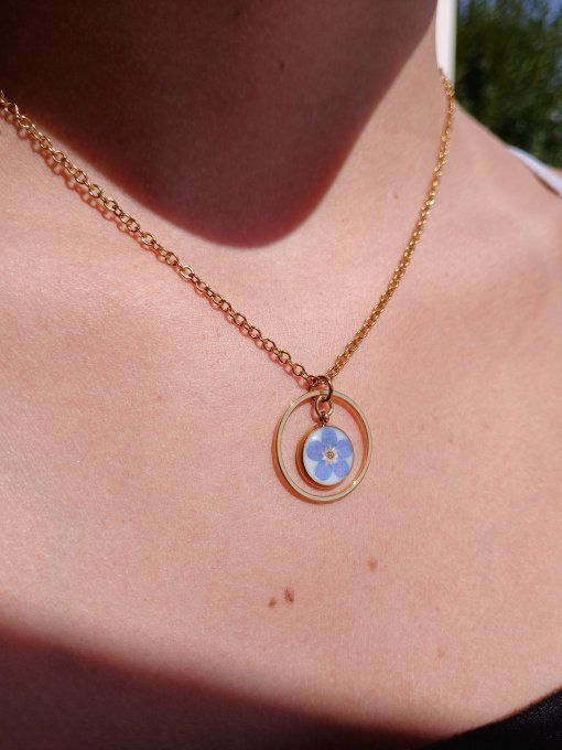 collier myosotis