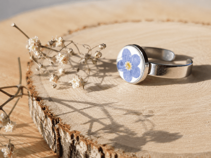 Bague Myosotis