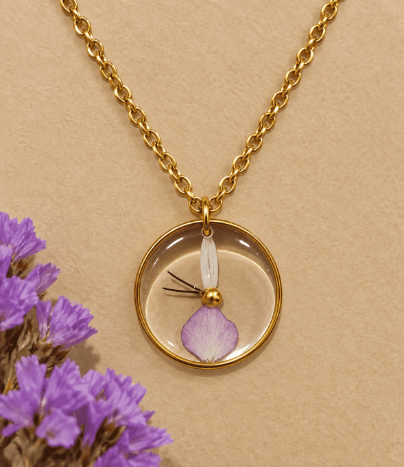 Collier Bigoudène Hortensia