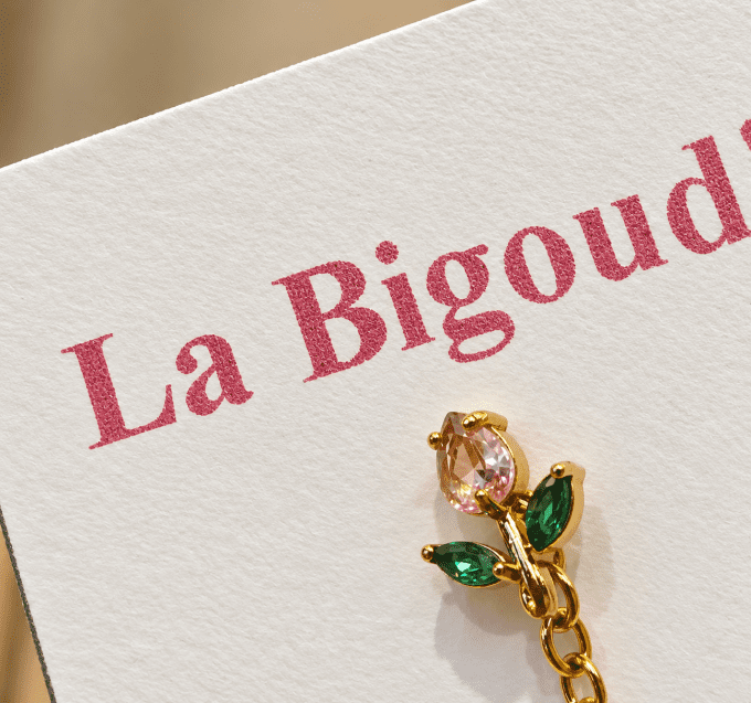 Boucles d'oreilles La Vie en Rose