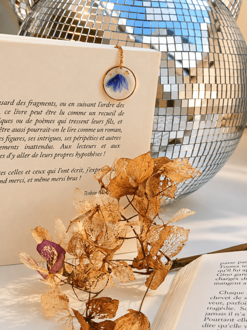 Marque-page Bleuet